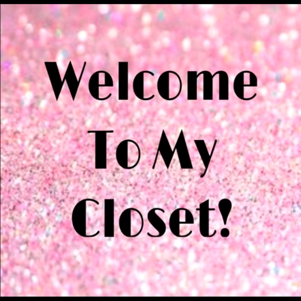 Welcome to my closet!